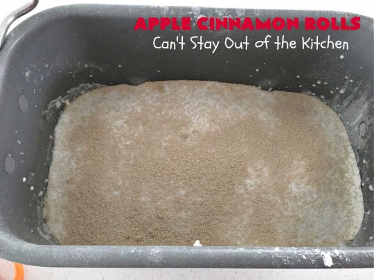 Apple Cinnamon Rolls | Can't Stay Out of the Kitchen | these luscious #CinnamonRolls are outrageously good. They're filled with #apples & #cinnamon & slathered with a rich, thick icing to die for. Terrific for a weekend, company or #holiday #breakfast. Every bite will have you drooling. #brunch #SweetRolls #AppleCinnamonRolls