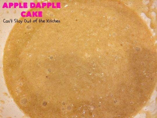 Apple Dapple Cake | Can't Stay Out of the Kitchen | this favorite #apple #cake is filled with #apples, #walnuts & #coconut. It's a terrific #dessert cake or can be used as a #breakfast #coffeecake. #applecake