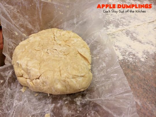Apple Dumplings | Can't Stay Out of the Kitchen | this is my favorite #dessert. It's absolutely melt-in-your-mouth delicious. #apples are filled with #cinnamon-sugar, rolled in pie crust & glazed with a cinnamon-sugar syrup. Terrific dessert for company or #holidays.