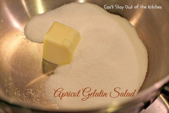 Apricot Gelatin Salad - IMG_0649