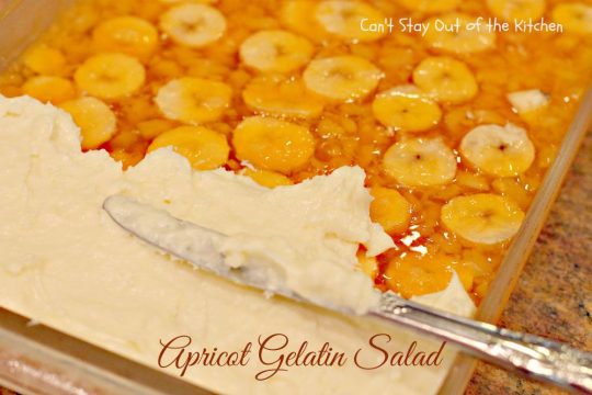 Apricot Gelatin Salad - IMG_0666