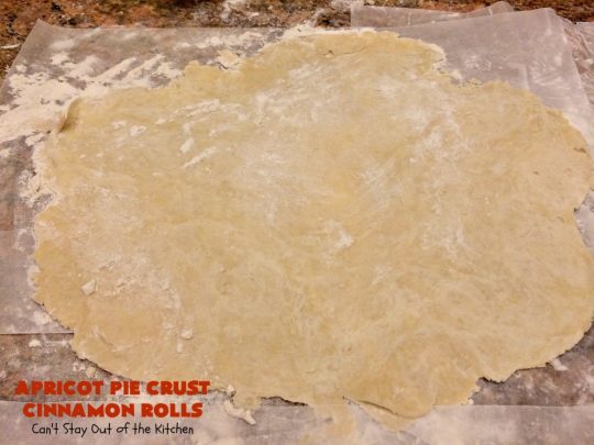 Apricot Pie Crust Cinnamon Rolls | Can't Stay Out of the Kitchen | these fantastic #CinnamonRolls are made with #PieCrust & #ApricotJam. They're really spectacular for a weekend, company or #holiday #breakfast. Every bite will have you drooling! #cinnamon #HolidayBreakfast #Christmas #NewYearsDay #ApricotPieCrustCinnamonRolls