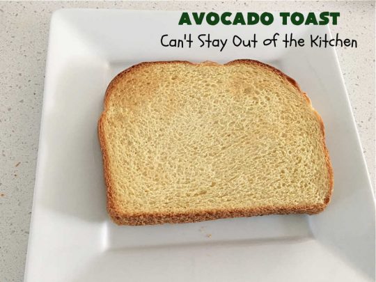 Avocado Toast | Can't Stay Out of the Kitchen | this fantastic #TexMex #recipe is made with #HawaiianBread #avocados, #FetaCheese, #ScrambledEggs or #PoachedEggs & #PicoDeGallo or #tomatoes. It's a spectacular #breakfast for weekends, company or even #holidays. It can be easily made to order to each person's preference. It's wonderful made with with #Guacamole & Pico. This breakfast entree is hearty, satisfying & filling. #HolidayBreakfast #AvocadoToast