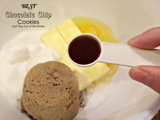 BEST Chocolate Chip Cookies | Can't Stay Out of the Kitchen | these amazing #cookies are so scrumptious you won't be able to stop eating them! #chocolate #dessert