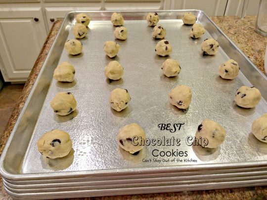 BEST Chocolate Chip Cookies | Can't Stay Out of the Kitchen | these amazing #cookies are so scrumptious you won't be able to stop eating them! #chocolate #dessert