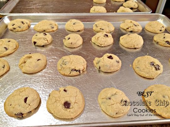 BEST Chocolate Chip Cookies | Can't Stay Out of the Kitchen | these amazing #cookies are so scrumptious you won't be able to stop eating them! #chocolate #dessert