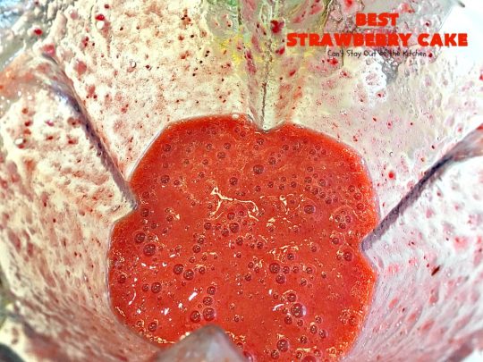 BEST Strawberry Cake | Can't Stay Out of the Kitchen | this is the best, richest, most decadent #strawberry #cake ever! Perfect for #holidays & special occasions like #MothersDay, #FathersDay or #ValentinesDay. #dessert
