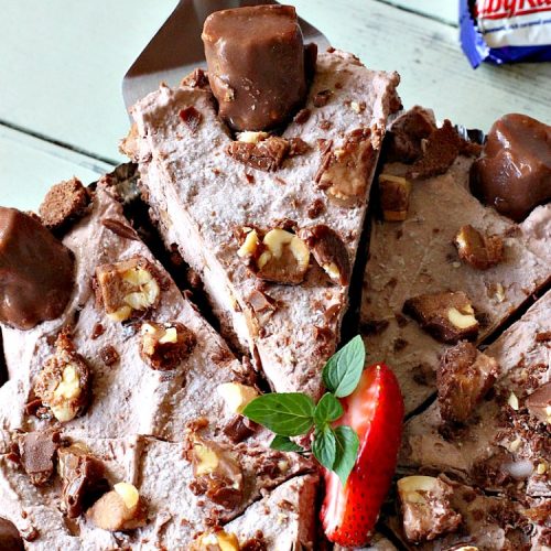 Baby Ruth Chocolate Pie | Can't Stay Out of the Kitchen | this outrageous #chocolate #pie made with #BabyRuthCandyBars so it's chocolaty & filled with #caramel. You'll swoon over every bite! #holiday #dessert #HolidayDessert #ChocolateDessert #BabyRuthChocolatePie