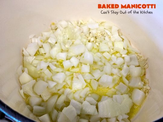 Baked Manicotti | Can't Stay Out of the Kitchen | BEST #manicotti recipe ever! This one uses #mozzarella #cheese instead of ricotta. It makes a terrific #holiday or company #pasta entree. #beef