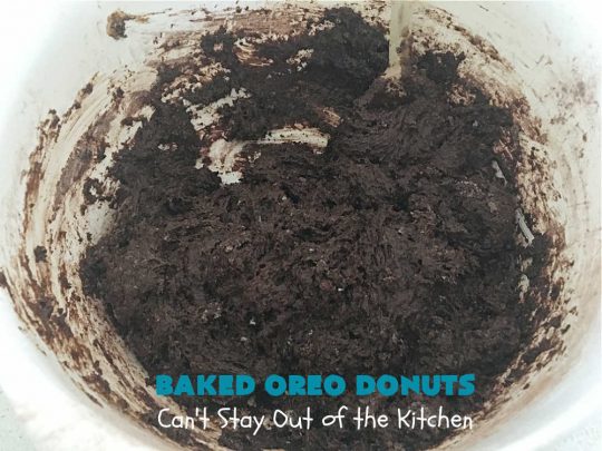Baked Oreo Donuts | Can't Stay Out of the Kitchen | these fantastic homemade #donuts are absolutely irresistible. They're filled with #OreoCookies & #chocolate extract. The donuts are glazed with a #CreamCheese icing plus more #OreoCookieCrumbs. Perfect for a #holiday #breakfast or #brunch like #Thanksgiving, #Christmas or #NewYearsDay. #HolidayBreakfast #BakedOreoDonutsBaked Oreo Donuts | Can't Stay Out of the Kitchen | these fantastic homemade #donuts are absolutely irresistible. They're filled with #OreoCookies & #chocolate extract. The donuts are glazed with a #CreamCheese icing plus more #OreoCookieCrumbs. Perfect for a #holiday #breakfast or #brunch like #Thanksgiving, #Christmas or #NewYearsDay. #HolidayBreakfast #BakedOreoDonuts