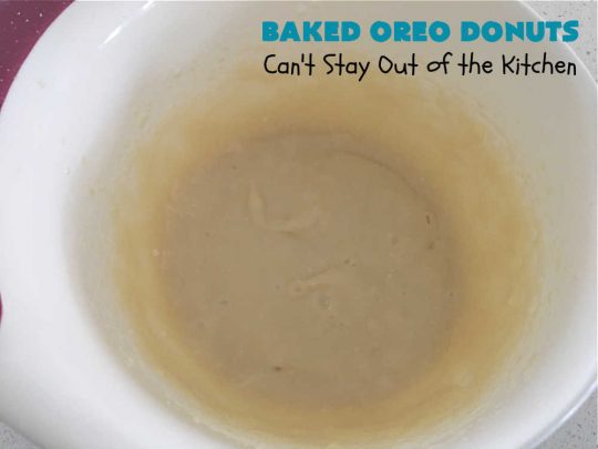 Baked Oreo Donuts | Can't Stay Out of the Kitchen | these fantastic homemade #donuts are absolutely irresistible. They're filled with #OreoCookies & #chocolate extract. The donuts are glazed with a #CreamCheese icing plus more #OreoCookieCrumbs. Perfect for a #holiday #breakfast or #brunch like #Thanksgiving, #Christmas or #NewYearsDay. #HolidayBreakfast #BakedOreoDonuts