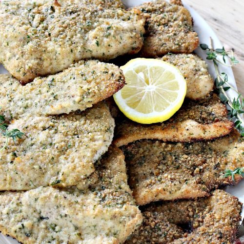 Baked Turkey Cutlet Parmesan | Can't Stay Out of the Kitchen