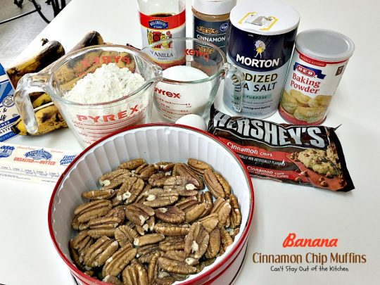 Banana Cinnamon Chip Muffins | Can't Stay Out of the Kitchen | you will drool over every bite of these luscious #banana #muffins. #cinnamonchips make them incredibly amazing. #breakfast