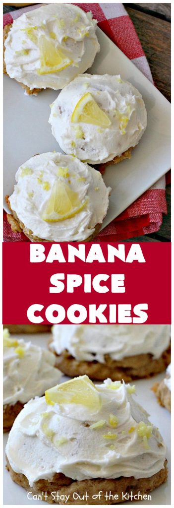 Banana Spice Cookies | Can't Stay Out of the Kitchen