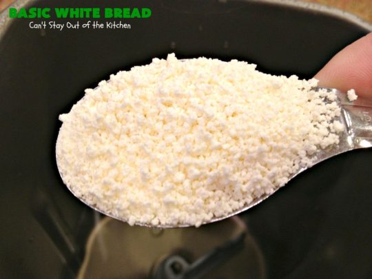 Basic White Bread | Can't Stay Out of the Kitchen | this is the easies #HomemadeBread #recipe ever since it's made in the #breadmaker. So delicious & bakes up perfectly every time. Wonderful side dish for any kind of meal. Delightful for #breakfast too. #bread #BasicWhiteBread