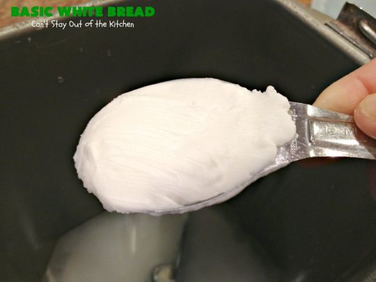 Basic White Bread | Can't Stay Out of the Kitchen | this is the easies #HomemadeBread #recipe ever since it's made in the #breadmaker. So delicious & bakes up perfectly every time. Wonderful side dish for any kind of meal. Delightful for #breakfast too. #bread #BasicWhiteBread