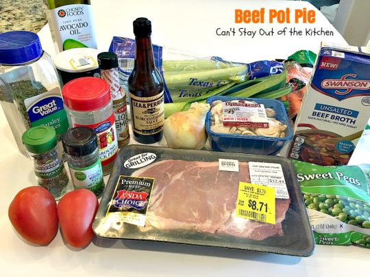 Beef Pot Pie | Can't Stay Out of the Kitchen | the most succulent and amazing #beefpotpie ever! You won't want to make any other recipe after trying this! #beef #potpie