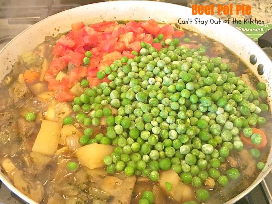Beef Pot Pie | Can't Stay Out of the Kitchen | the most succulent and amazing #beefpotpie ever! You won't want to make any other recipe after trying this! #beef #potpie