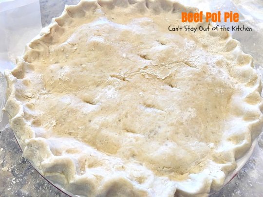 Beef Pot Pie | Can't Stay Out of the Kitchen | the most succulent and amazing #beefpotpie ever! You won't want to make any other recipe after trying this! #beef #potpie