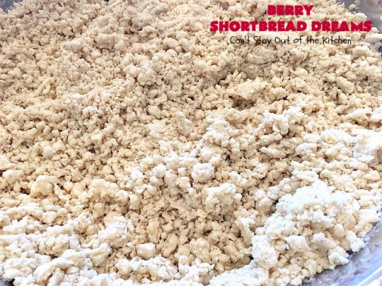 Berry Shortbread Dreams | Can't Stay Out of the Kitchen | these dreamy #cookies are filled with #raspberry preserves and have an #almond shortbread base as well as almond icing. They are terrific for #holiday parties. #dessert