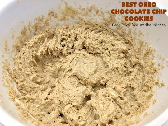Best Oreo Chocolate Chip Cookies | Can't Stay Out of the Kitchen | these rich & decadent #cookies are filled with #Oreos & #chocolate chips. They are divine. Fantastic for #holiday parties & #tailgating. #dessert