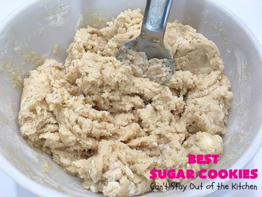 Best Sugar Cookies | Can't Stay Out of the Kitchen | these fantastic #SugarCookies are my absolute favorite #recipe! They are perfect for #holiday parties & #ChristmasCookieExchanges. The secret ingredient makes all the difference and the frosting is divine! #Dessert #cookies #HolidayDessert #ChristmasDessert #IcedSugarCookies