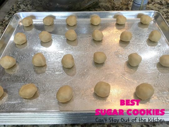 Best Sugar Cookies | Can't Stay Out of the Kitchen | these fantastic #SugarCookies are my absolute favorite #recipe! They are perfect for #holiday parties & #ChristmasCookieExchanges. The secret ingredient makes all the difference and the frosting is divine! #Dessert #cookies #HolidayDessert #ChristmasDessert #IcedSugarCookies