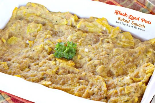 Black-Eyed Pea's Baked Squash | Can't Stay Out of the Kitchen | amazing #copycat recipe of their wonderful #yellowsquash #casserole. Wonderful #sidedish for the #holidays.