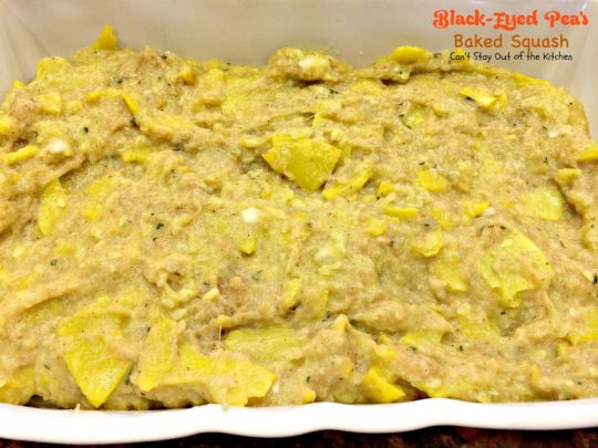 Black-Eyed Pea's Baked Squash | Can't Stay Out of the Kitchen | amazing #copycat recipe of their wonderful #yellowsquash #casserole. Wonderful #sidedish for the #holidays.