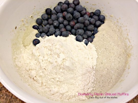 Blueberry Pecan Streusel Muffins | Can't Stay Out of the Kitchen | most scrumptious, delectable #blueberry #muffins ever! #breakfast