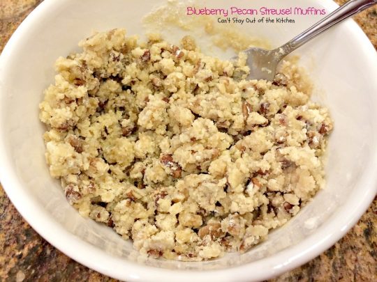 Blueberry Pecan Streusel Muffins | Can't Stay Out of the Kitchen | most scrumptious, delectable #blueberry #muffins ever! #breakfast