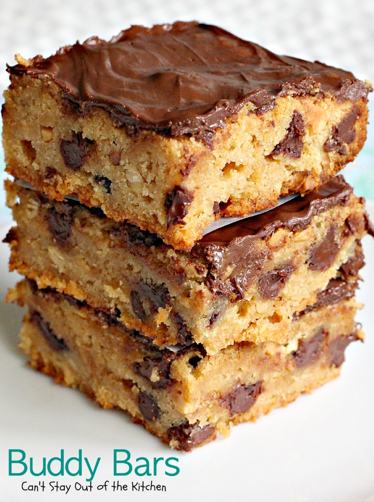 Buddy Bars | Can't Stay Out of the Kitchen
