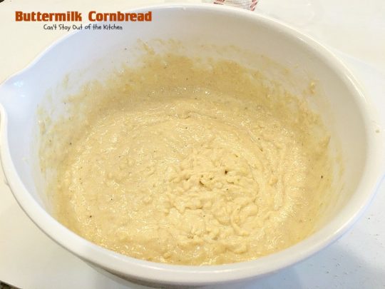 Buttermilk Cornbread | Can't Stay Out of the Kitchen | delicious classic #cornbread recipe with #honey and #buttermilk to make it moist. Great with soup or chili.