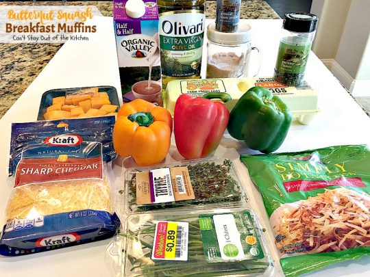 Butternut Squash Breakfast Muffins | Can't Stay Out of the Kitchen | Oh my goodness we LOVED these #breakfast #muffins. These are made with #butternutsquash and so divine! #vegetarian #glutenfree