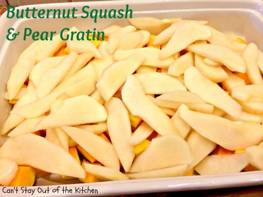 Butternut Squash and Pear Gratin - IMG_0316