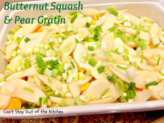 Butternut Squash and Pear Gratin - IMG_0318
