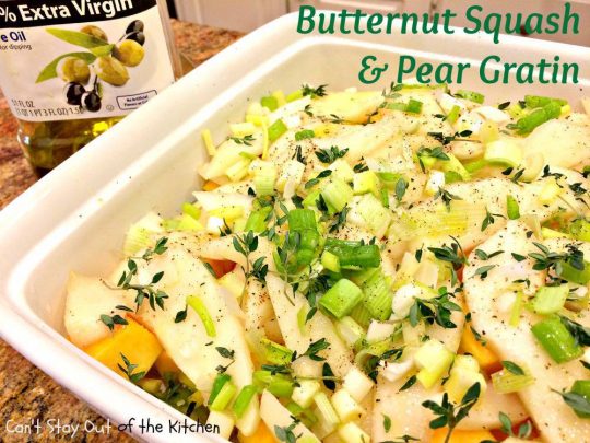 Butternut Squash and Pear Gratin - IMG_0325