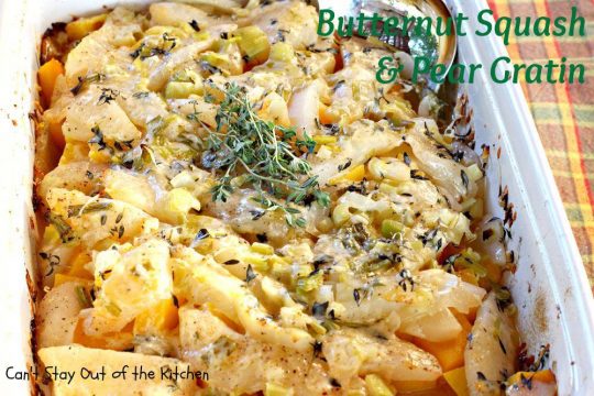 Butternut Squash and Pear Gratin - IMG_6554