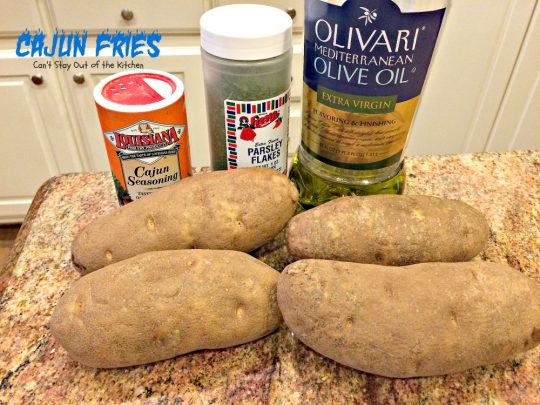 Cajun Fries | Can't Stay Out of the Kitchen | these amazing oven-baked #fries have amazing flavor from #cajun seasoning. #glutenfree #vegan