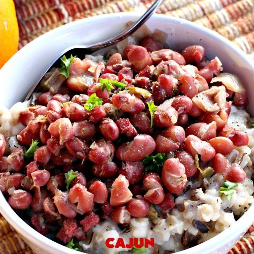 Cajun Red Beans and Rice | Can't Stay Out of the Kitchen | this fabulous #RedBeansandRice #recipe is absolutely mouthwatering & perfect for fall and winter nights. It's hearty, filling & totally satisfying. #redbeans #rice #ham #pork #glutenfree #Cajun