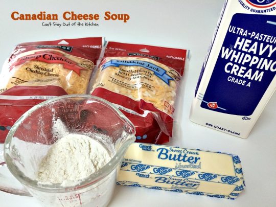 Canadian Cheese Soup | Can't Stay Out of the Kitchen | the BEST #ham and #cheese #soup you'll ever eat. One of my favorite comfort foods.