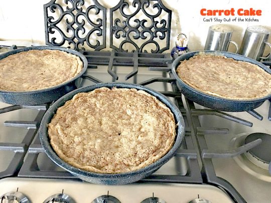 Carrot Cake | Can't Stay Out of the Kitchen | the most awesome Carrot Cake ever! This #cake is so rich you will be drooling over each bite. #dessert #creamcheese frosting.