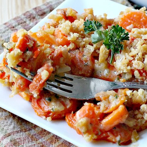 Carrot Casserole | Can't Stay Out of the Kitchen