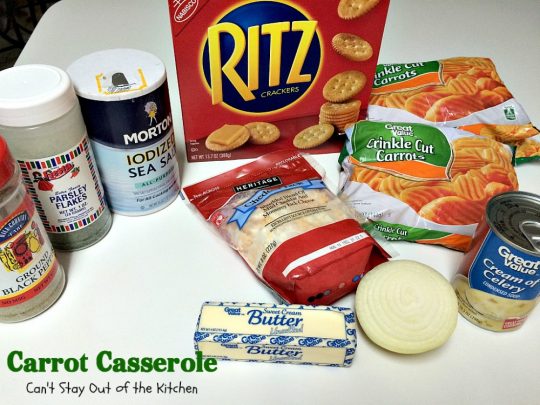 Carrot Casserole | Can't Stay Out of the Kitchen | this scrumptious #casserole makes a great #holiday side dish. You can make it in the #crockpot, too. #carrots 