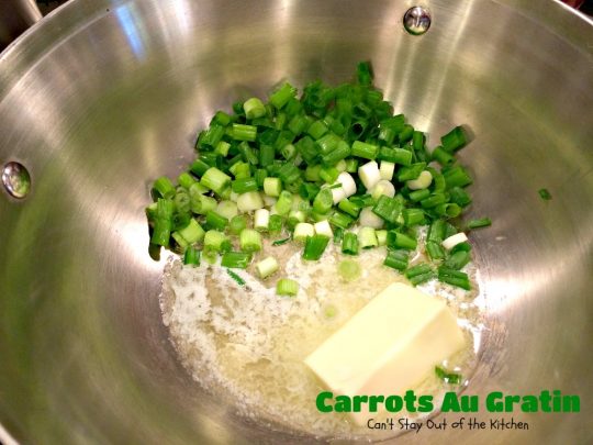 Carrots Au Gratin | Can't Stay Out of the Kitchen | one of our favorite #holiday #casseroles. Perfect for #FathersDay. #carrots
