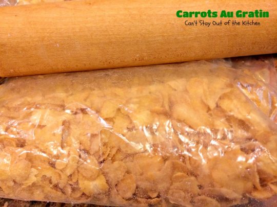 Carrots Au Gratin | Can't Stay Out of the Kitchen | one of our favorite #holiday #casseroles. Perfect for #FathersDay. #carrots
