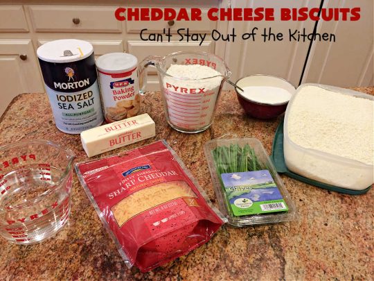 Cheddar Cheese Biscuits | Can't Stay Out of the Kitchen | these fluffy & delicious #biscuits include #chives & #CheddarCheese to bump up the flavor from regular biscuits. They're wonderful for #breakfast, lunch or dinner! They pair perfectly with soup or chili, but are also good with preserves spread over top for morning menus. #Thanksgiving #Christmas #HomemadeBiscuits #CheddarCheeseBiscuitsCheddar Cheese Biscuits | Can't Stay Out of the Kitchen | these fluffy & delicious #biscuits include #chives & #CheddarCheese to bump up the flavor from regular biscuits. They're wonderful for #breakfast, lunch or dinner! They pair perfectly with soup or chili, but are also good with preserves spread over top for morning menus. #Thanksgiving #Christmas #HomemadeBiscuits #CheddarCheeseBiscuits