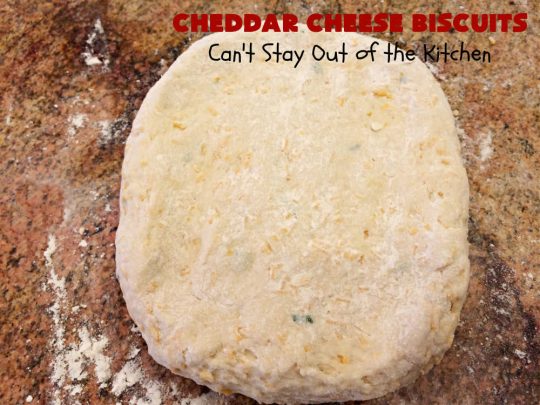 Cheddar Cheese Biscuits | Can't Stay Out of the Kitchen | these fluffy & delicious #biscuits include #chives & #CheddarCheese to bump up the flavor from regular biscuits. They're wonderful for #breakfast, lunch or dinner! They pair perfectly with soup or chili, but are also good with preserves spread over top for morning menus. #Thanksgiving #Christmas #HomemadeBiscuits #CheddarCheeseBiscuits