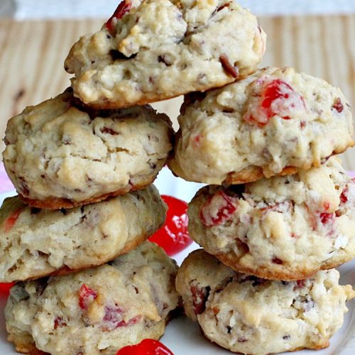 Cheery Cherry Cookies | Can't Stay Out of the Kitchen