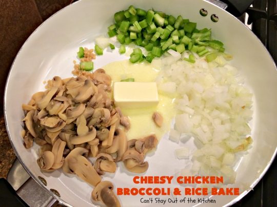 Cheesy Chicken Broccoli and Rice Bake | Can't Stay Out of the Kitchen | a favorite #chicken entree with #broccoli & #rice made up in an outstanding #cheesy sauce. Wonderful for company or family dinners. #casserole #chickencasserole #chickenandrice #glutenfree